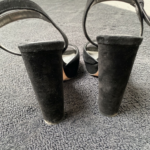Stewart weitzman suede platform heels - Picture 4 of 6
